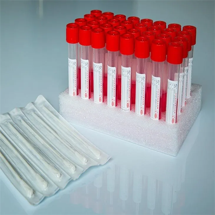 Virusprovtagningsrör för engångsbruk